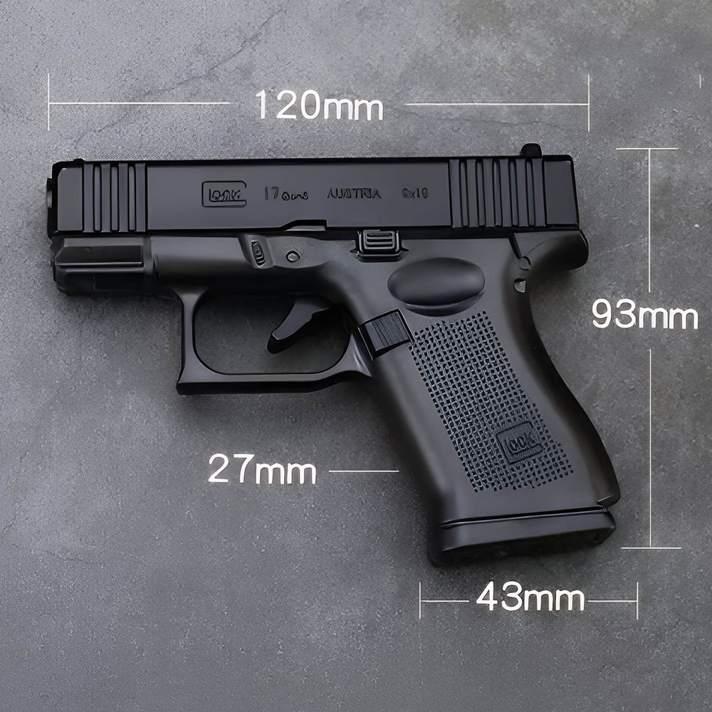 Realistic Glock 17 Pistol Lighter torch flame ignition