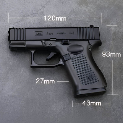 Realistic Glock 17 Pistol Lighter torch flame ignition