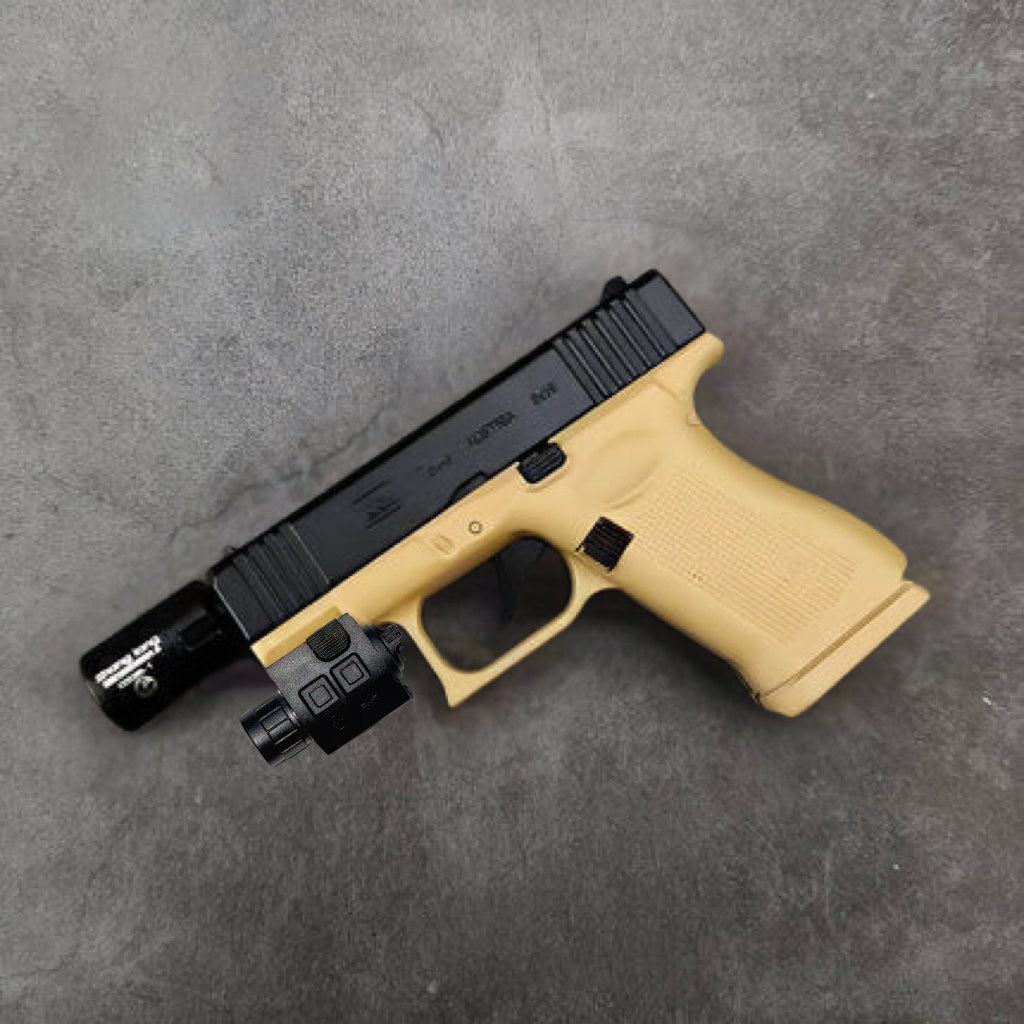 Glock 17 Tactics Lighter with Laser Sight & Refillable Torch