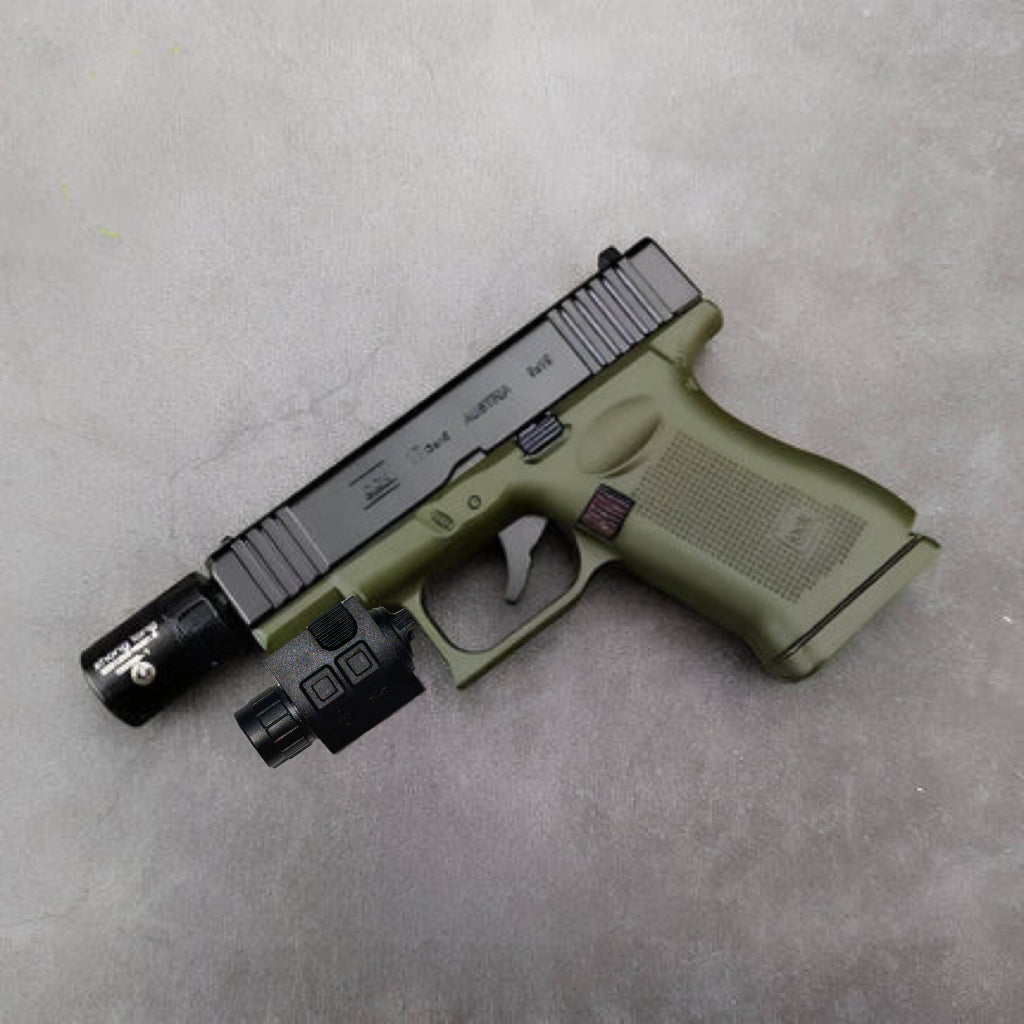 Glock 17 Tactics Lighter with Laser Sight & Refillable Torch